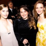 Karoline Herfurth Instagram - In bester Gesellschaft beim @filmpreis ♥️ Styling: @leenazimmermann Danke @mytheresa.com ♥️ H&M: @steffiwillmann Schmuck: @lilianvontrapp Fotos: 1. @diesonja 2. @clemensporikys @weleda_ag