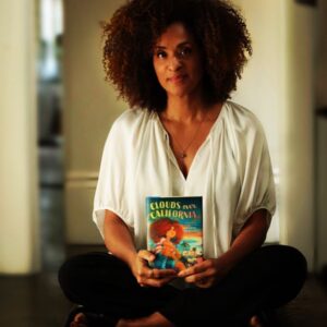 Karyn Parsons Instagram - Today is the day!!! 
#CloudsOverCalifornia is out! 📘⛅️🛼🌴🥰
Woohoo!!! 🤸🏽‍♀️🤸🏽‍♀️🤸🏽‍♀️
Thx, @littlebrown , @penguinrandomhouseuk and @geraldmarc ❤️

I hope you’ll grab a copy!
(Link in bio)

Photo: 📷 @cathrinewhite