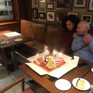 Karyn Parsons Instagram - Woke up to the heartbreaking news that the beautiful Burt Young has left us. An incredible talent, but also such a lovely person. I was so lucky to have been able to spend a little bit of time with him. What a joy. 
My sincere condolences to his family.

Thanks for all you gave us, Burt.
Rest well. ❤️