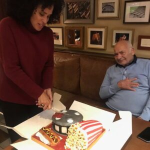 Karyn Parsons Instagram - Woke up to the heartbreaking news that the beautiful Burt Young has left us. An incredible talent, but also such a lovely person. I was so lucky to have been able to spend a little bit of time with him. What a joy. 
My sincere condolences to his family.

Thanks for all you gave us, Burt.
Rest well. ❤️