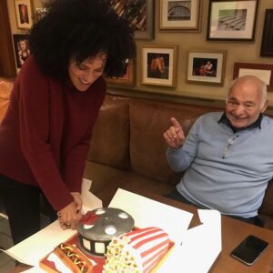 Karyn Parsons Instagram - Woke up to the heartbreaking news that the beautiful Burt Young has left us. An incredible talent, but also such a lovely person. I was so lucky to have been able to spend a little bit of time with him. What a joy. 
My sincere condolences to his family.

Thanks for all you gave us, Burt.
Rest well. ❤️
