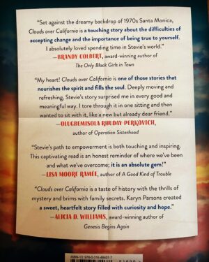 Karyn Parsons Instagram - They’re here!!! 🤗🤸🏽‍♂️
So cool to finally be able to hold the official hardcover in my hands!
Official release is 7/11/2023, but you can click on the link in bio to order yours now!
#CloudsOverCalifornia📘⛅️🛼🥰