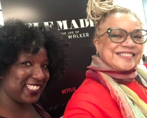 Kasi Lemmons Instagram - SELF MADE: The Story of Madam CJ Walker!! Coming to Netflix March 20th!!! WOMEN MADE THIS!! So proud to have worked with you all, especially Nicole Jefferson Asher, @allmybeautifulwickednes @janinejrfftries, @ellejohnson, @demanedavis, @kirakelly, @octaviaspencer, @tiffanyhaddish and ALL the women and men who helped bring us @SelfMade!! @blairunderwood_official So great to work with you, finally!! Thanks to @garrettmorris, @jalphonsenicholson and to @kingjames for helping to make  it happen!! Thank you @netflix!! Thank you Gil Robertson and @AAFCA for the awesome screening tonight. I’m very proud!!
XOK