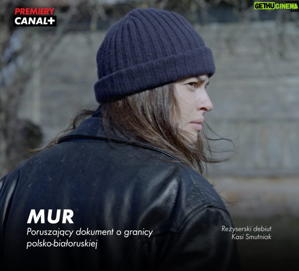 Kasia Smutniak Instagram - 🔴 „MUR” można oglądać na @canalpluspolska Premiery #Canalpluspolskapremiery #MUR #murfilmdocumentalny