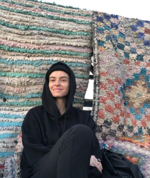 Kasia Smutniak Instagram - Essaouira 💙