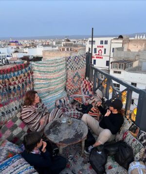 Kasia Smutniak Instagram - Essaouira 💙