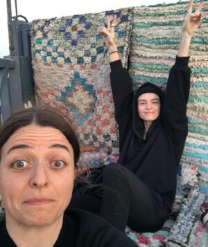 Kasia Smutniak Instagram - Essaouira 💙