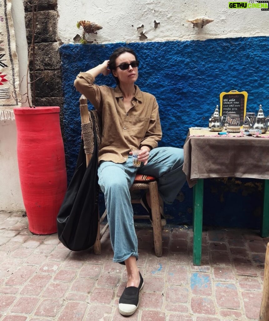 Kasia Smutniak Instagram - Essaouira 💙