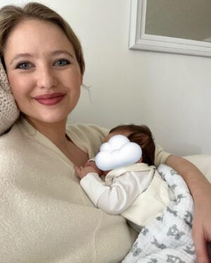 Kassandra Clementi Instagram - My girl, 

You are currently fast asleep on my chest and I’m sitting here, an hour and a half deep, breathing you all in.

I never want to forget these moments with you. Of stillness and fullness and an infinity between us. You are a piece of me and all of me. One day you will grow and you will be a piece of me and all of you. But for now - we are here, intwined in each other in this chair, our warmth holding each others, your breath and mine meeting on our cheeks, sharing oxygen like we always have. The weight of your body slowing the rise and fall of my chest, just enough to sense our calm a little deeper. 

I would hold you forever if I could. But I know how you will grow, and oh how I want you to. I know that one day I will have to loosen my arms, let you breathe your breath into the world without me, maybe one day find your comfort in another, but I hope you always know that you will never outgrow my body, and that my chest will always be a home for you to come back to. 

Until then, we will be one and we will be here.