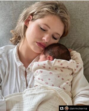 Kassandra Clementi Instagram - repost @danmckerna - @kassandraclementi, thank you for the beautiful daughter you have brought into our lives. She is a reflection of the extraordinary woman you are, and I am forever grateful to be sharing this remarkable adventure of parenthood with you. ❤️
