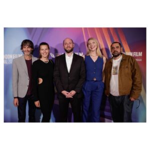Kate Kennedy Instagram - Good gravy, a very merry time was had at the World Premiere of our feature film ‘Haar.’ Only just got my voice back. 

Buckets of thank yous to @britishfilminstitute especially all the volunteers that made it a very magical fortnight. And to everyone that came to watch- one very full haaaaart.

@haarfilm ❤️ #independentfilmmaking 
📸2/3: @millieturnercreative