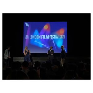 Kate Kennedy Instagram - Good gravy, a very merry time was had at the World Premiere of our feature film ‘Haar.’ Only just got my voice back. 

Buckets of thank yous to @britishfilminstitute especially all the volunteers that made it a very magical fortnight. And to everyone that came to watch- one very full haaaaart.

@haarfilm ❤️ #independentfilmmaking 
📸2/3: @millieturnercreative
