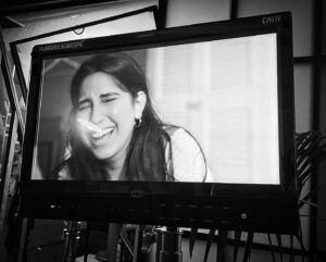 Kate Kennedy Instagram - A new short ‘Frank & Shell’ in the oven. Lick-the-bowl worthy filmbatter over 2 days thanks to these magic moviechefs:

DOP: The Maestro @benhecking 
Producer: @saturzand 
Cast: @khawajasc (excuse the light in the last photo, she’s a human lighthouse) and two very cool non-instabois Billy Barwick (the stupidly brilliant Will Brown) and (the wizard) Dom Wood ft. lovely @livmcdd 
Camera: @morgan.quashie 
Gaffer: @capturedby.jordan 
Sound: @jacobevans.sound 
1st AD: @ruby_phelan 
Runners: @livmcdd @noellesacher13 
Costume: @kara_colb 
Writer/Dir: this plank 

“Pat the Bum” 🎥