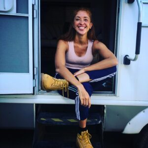 Kate Kennedy Instagram - A cosmic socially distant Merry Christmas to all the on screen off screen near screen next to screen fixing screen pimping screen legends that worked their spacesocks off to pick up where we left off the term at Halowarts. Elbow pumps to the buda bubble   beyond, see you in the new year to rock on. @sho_halo @halo @amblin 📸 @szilvi_stuntwoman @eddie_raburn @lyndzi_doyle #hohohohalo #halo #fleetcomeallyefaithful @womenshealthuk