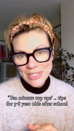 Kate Silverton Instagram - After a long and sometimes challenging day away from us, a ten minute catch up with our children can be enough to see them able to let off steam more safely. 

Putting your child in charge - inviting them to suggest a game, or making gentle suggestions ‘we could play catch with your cuddly toys .. we could do some wrestling !’ Anything that can be contained and that is safe and fun to do …  essentially you want to let your child know that you have missed them after your time apart and you would love to play for a short while before bedtime 

Don’t worry - it doesn’t have to go on all night !  Ten minutes can often be enough to help your child to de-stress and then fell happier to wait while you attend to their sibling, or make supper or catch up on whatever else you need to do before bedtime. 

Having this all important one to one time with us can be enough to top up our children’s ’emotional cup’ and see a smoother, calmer bedtime, and a calmer, more soothed you too 

You will find many more suggestions in my first book ‘there’s no such thing as naughty’ for 0-5 year olds and in my latest book ‘there’s still no such thing as naughty’ for children 5-12 out on March 28th 

link in bio 

Love to hear your tips and thoughts on the games you play to reconnect with your children after a busy day ! 

#parenting #parentingtips #children