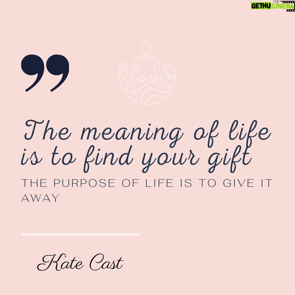 Kate Cast Instagram - FIND YOUR PURPOSE by living out positive values Sometimes our life looks great on papers and/or on our socials (Instagram). Everything looks amazing 🤩 We seem like “having it all” when looking from outside. (I have “glamorous life” of fashion model; means everything it’s easy and I don’t even need to move my finger and have it all already 😂😅 But HOW DOES IT ACTUALLY FEEL FROM INSIDE? Are you happy? Do I feel like your life is meaningful to You and the people around You? Do you feel like living your dreams? Living with purpose also means to LIVE ON PURPOSE. It doesn’t need to be a big thing. You don’t need to wait till you will reach some of your goals like being the CEO of the company, traveling around the world, making certain amount of money, having more education or start a non-profit organization or charity. - those things are avenues on our purpose But THE PURPOSE comes from within us - and so it’s always available. Even right now 😊 THINK ABOUT : 💕 WHO DO YOU WANNA BE in this Life AND WHAT DO YOU VALUE? 💕 WHAT ARE THE THINGS YOU WANNA BE DOING? 💕 WHAT ARE THE STRENGTHS YOU WANNA EMBODY? 💕 WHICH KIND OF PERSON YOU WANT TO BE FOR OTHERS ( the parent, the friend, the leader,..) AND YOURSELF? 💕 WHAT’S THE WORK YOU WANNA DO? Asking Yourself these Questions and Your Answers to them -> THAT’S YOUR PURPOSE You don’t have to wait a Magic 🪄 moment when everything becomes clear. It’s something that evolves over time. And we don’t need to stress ourselves to find it right now. It emerges from our daily actions. How we fill our time and where we focus. We can even have multiple purposes in our life. WHAT’S ONE WAY YOU CAN EXPRESS YOUR PURPOSE TODAY? Maybe you can give some flowers 💐 to a good friend/gf/bf or even yourself, buying the coffee ☕️ the person next to you in a bar, helping older person 🧓🏻 with his grocery, smiling on the street on total stranger,… It’s not even about WHAT You do But HOW YOU DO IT. We all need a purpose. To know our lives have value, meaning and that add value. Deciding what has meaning to you and acting from there. SHINE ✨ BRIGHT. THE WORLD NEEDS THAT SPECIAL GIFT THAT ONLY YOU HAVE. ~ Marie Forleo