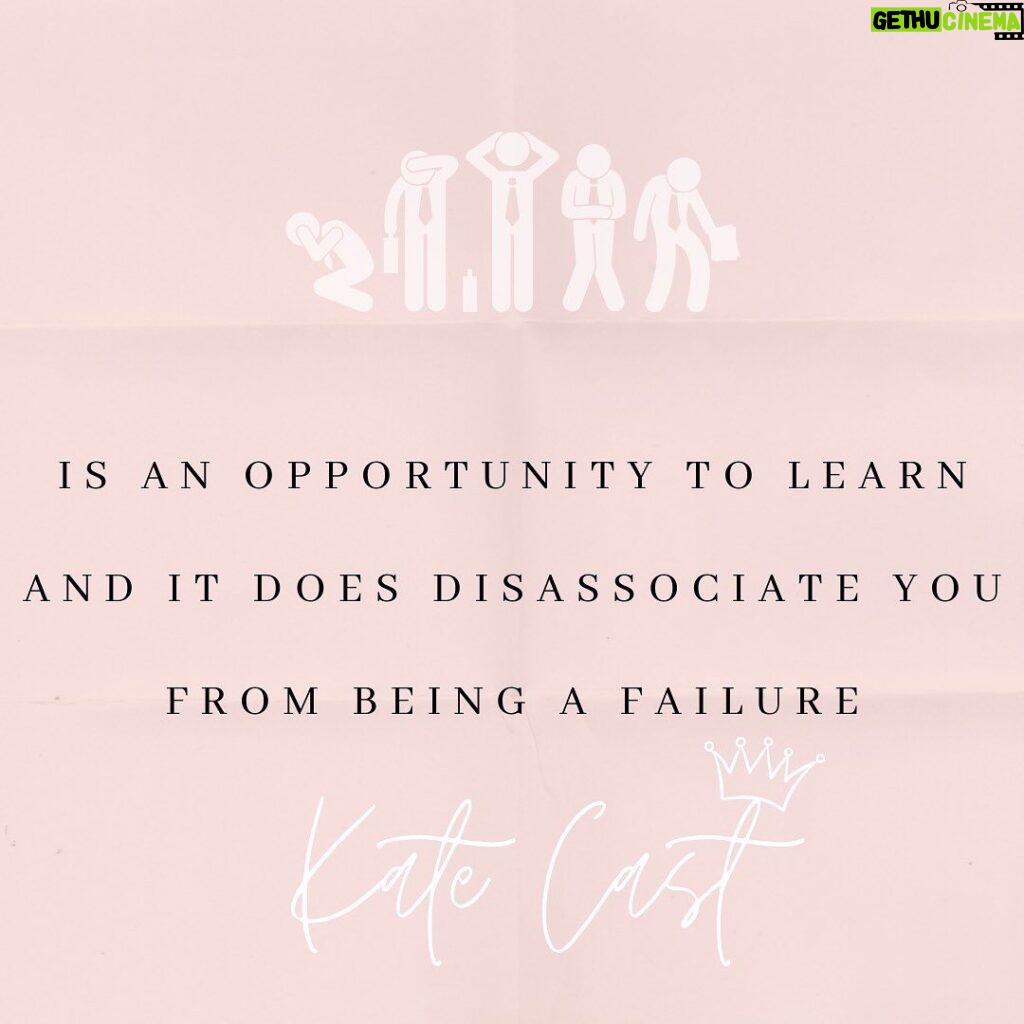 Kate Cast Instagram - TURN YOUR WUNDS INTO WISDOM. FAILURE IS JUST RE-DIRECTION. It’s not the end of the world, but something what brings valuable lessons. I have been hurt many times I have made mistakes. Some people call them failures but I’v learned that failure is Universe’s way of saying ‘EXCUSE ME, YOU’RE MOVING THE WRONG DIRECTION. Every time when I felt like I have f***ed it up, moments when I feel like the things are not working in my life, they don’t go the way I have imagined and I felt like a total idiot…. Then I realized that after every storm there is the home coming, the releasing, the letting go… IT’S NOT ABOUT FALLING DOWN, BUT ABOUT ACCEPTING , LEARNING AND THEN BOUNCING BACK! It’s just an experience and it’s taking you ready for your next moment in life. ARE YOU READY FOR THE NEXT LEVEL OF YOUR LIFE…? ❤️
