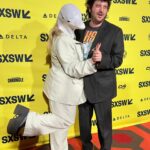 Kate Micucci Instagram - I had a blast at @sxsw! So much fun running around to talk The Bleacher with the team that made this wild movie: @magicsocietypictures @frrriiidddaayy @zeuspictures1. It is always the perfect place to see friends and celebrate movies! 💫