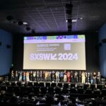 Kate Micucci Instagram - I had a blast at @sxsw! So much fun running around to talk The Bleacher with the team that made this wild movie: @magicsocietypictures @frrriiidddaayy @zeuspictures1. It is always the perfect place to see friends and celebrate movies! 💫