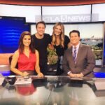 Kate Miner Instagram - News Alert! Come support #HDSA this Saturday! Thank you @ktla5news for having @skittishkid and I on today to help promote this important event and raise awareness about Huntington’s Disease #cureHD