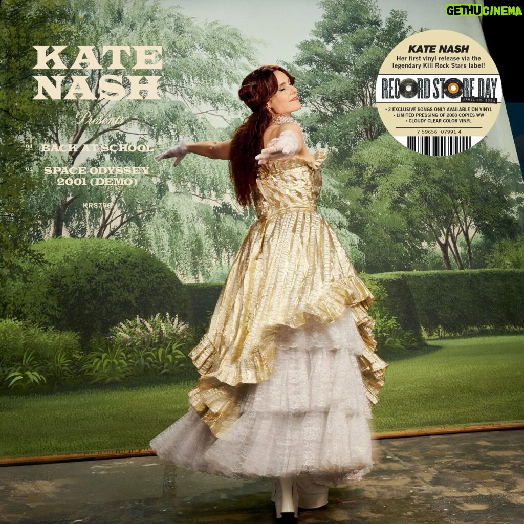 Kate Nash Instagram - I’m excited to be participating in RSD this year 💞 My first physical release with @killrockstarsofficial will be a limited edition vinyl with 2 exclusive tracks as part of the celebration of @recordstoreday. If you want a copy, make sure to let your local indie record store know and be ready for April 20th! #RSD2024 Artwork @discordo photo @jackbusterstudio hair @thomas.r.silverman make up @trippychickmakeup styling @lindseyhartman