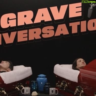 Kate Siegel Instagram - SURPRISE! The first ever episode of “Grave Conversations,” starring David Dastmalchian is here for your viewing pleasure. His guest this week is one of our favorite actresses and writers, the illustrious Kate Siegel. Lie down, relax, and enjoy the show!