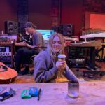 Katelyn Tarver Instagram - Ok I wanted to give yall some time to live with it, but now that you’ve had it for a week— what are your fave songs/lyrics/moments from Quitter!?! Tell meeeeee I’m dying to know. Here’s a little glimpse into some moments from making it over the past couple years. Huge thank you again to all my collaborators and to all of you for listening 💙