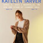 Katelyn Tarver Instagram - Nashville! It’s been too long. Playing @canneryhallnashville row one stage April 2! Tickets on sale now CANNOT WAITTTTTT ✨