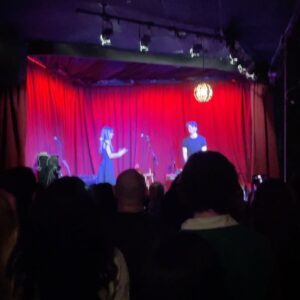 Katelyn Tarver Instagram - My album release show at Hotel Cafe was so much FUN. Getting to celebrate this album with you in person instead of from behind a screen was so special and exactly what I needed. Thank you all for coming out and to all my special guests that sang with me and made the night even more meaningful!! @johnnyswim @kendallschmidt @amanda.tarver. A beautiful night I’ll remember for a long time. Maybe even forever but who knows life is long and my memory is kinda bad. Thank you thank you thank you.