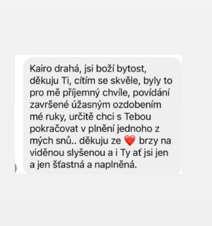 Kateřina Hrachovcová Instagram - děkuju