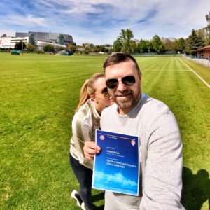 Kateřina Kristelová Instagram - JE TO DOMA! 
Ukončil jsem licenci UEFA A.
Jsem pripravenej na první trenérskou výzvu!
Diky vsem mejm profesorům co mě nešetřili a davali mi sodu nebylo to jednoduchý!!! Diky i těm co ve mě věřili!!! Mý pani i mý rodině. Bez klidu doma bych to nikdy nedal.
Povedlo se to!!!!!!!
Jsem trener.