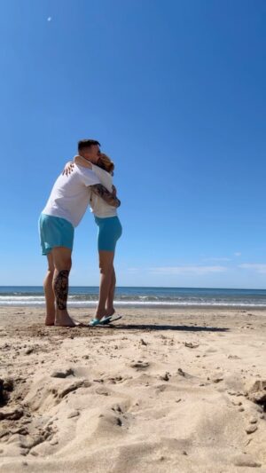Kateřina Kristelová Instagram - My dva. 
Moje osudová laska taková jaká je. 
Užíváme si kazdej den a nenechame si nikým a ničím kazit život.