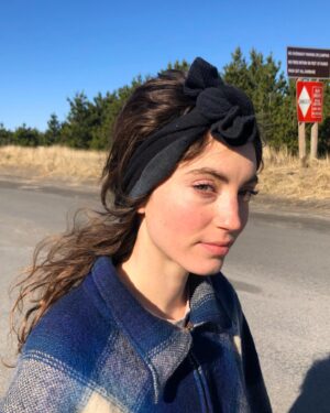 Katerina Tannenbaum Instagram - My ears were cold from the windy beach so Zac wrapped his dirty socks around my head ❤️