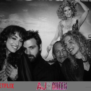 Katerina Tannenbaum Instagram - We did it @ajandthequeen ❤️ @netflix big big love 🦋🥰 thank you so much @sherifaye @i_yell_o @julienmiachonhobson for being the best team in the world, @chrisbenns for styling this beautiful look from @maisonvalentino @piaget the perfect hair by @brycescarlett and dream makeup by @kateleemakeup Streaming now 🧚🏻