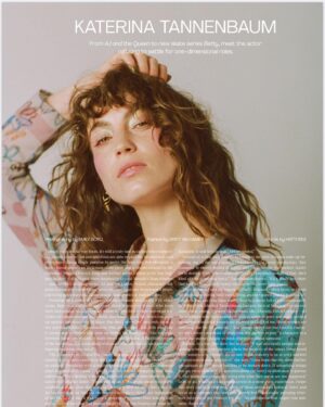 Katerina Tannenbaum Instagram - thank you @wonderland for including me in the Summer issue. I got to talk about acting, Olivia Colman and inclusive representation in the entertainment industry- things that bring me joy and inspiration 🙃 can’t wait to get back to set 💙