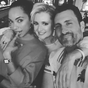 Katherine Bailess Instagram - ❤️ these two @loganlaurice @jameslarosa #troublemakers #hitthefloor #neveradullmoment #tbt