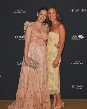 Katherine Barrell Instagram - Cinderella went to the ball… but The best part was coming home. 🐣🌷🥹

@thecdnacademy @vortex_prods #makingscentsoflove 👗 @fitzroyrentals @jesseikeman @christopher_giroux @annpirvu @papachills @seta.james