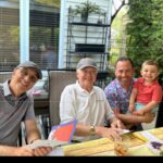 Katherine Barrell Instagram – Happy Father’s Day to all of you fathers and father figures out there! 

Special love to Papa Paul, “Ampa Hawold” (grandpa Harold) and, of course, Ray- who fills our home with so much love and mischievous laughter!! 

@raygalletti , Ronin is SO lucky to grow up with a Daddy who is equal parts silly and sensitive and gives everything to his family. You were absolutely made to be a parent and we love you so much!! I am blessed to share this adventure with you!

And Bernie says “thank you daddy for always making special trips to pick up my favourite foodies, giving me ear scratches and trimming my grinch-paws into “new shoes” “. 

Also sending love to everyone out there for whom days like this can be very difficult.  Wrapping you in a big hug ❤️
