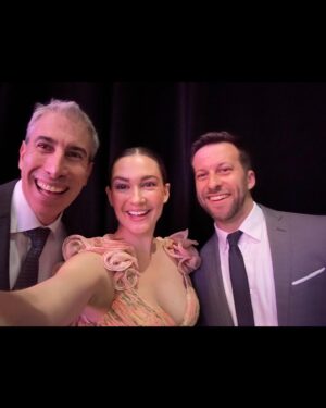 Katherine Barrell Instagram - Cinderella went to the ball… but The best part was coming home. 🐣🌷🥹

@thecdnacademy @vortex_prods #makingscentsoflove 👗 @fitzroyrentals @jesseikeman @christopher_giroux @annpirvu @papachills @seta.james
