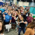 Katherine Barrell Instagram – Our people ❤️❤️❤️❤️❤️ thank you @galaxyconraleigh and #EARPERS – what a wonderful weekend of connection and fun! I love you!!!! 🥰