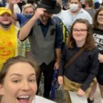 Katherine Barrell Instagram – Off to a great start… 🥴🫣😂 SUCH a fun day 1 at @galaxyconraleigh !!!