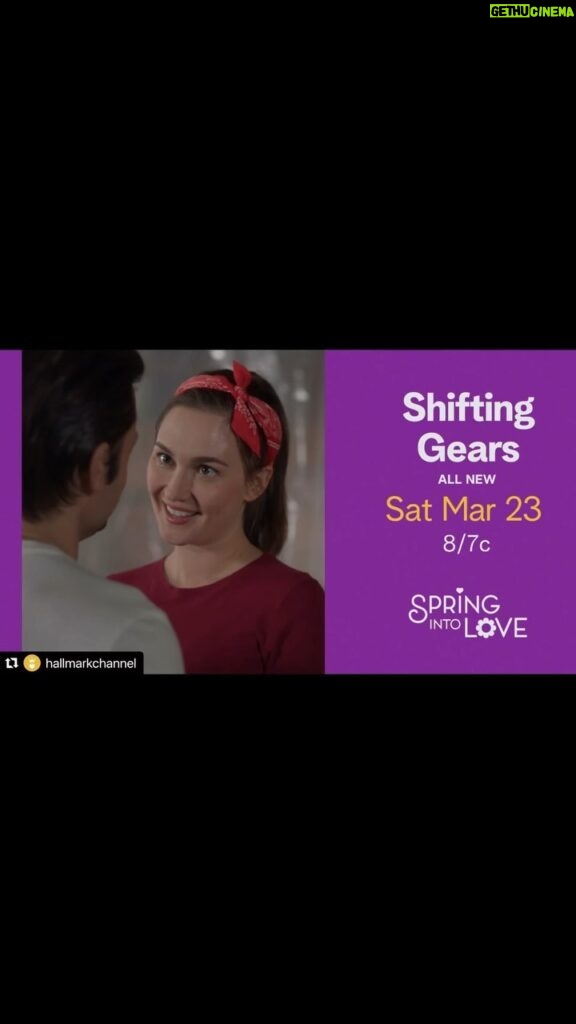 Katherine Barrell Instagram - We had SO much fun making this movie for you all!!! Enjoy enjoy enjoy!! #ShiftingGears TONIGHT at 8/7c on @hallmarkchannel 🏎️ ❤️🥰💥 @tyler_hynes @officialcrystallowe @raygalletti @kristintbooth @muse_entertainment @aysefrancis #hynies #earpers #postables Also a HUGE thank you to you incredible Earpers who have been drumming up so much excitement online with the other fandoms and getting us trending. You, as always, are the best of us. I’m so grateful ❤️❤️❤️❤️