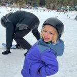 Katherine Kelly Lang Instagram - It was a fun ski day! It been my dream for awhile to get my granddaughter skiing! She took a lesson in the morning with @ashleyaubra son Hayden and then in the afternoon they skied with us! First time skiing for Zuma and Hayden!! I am so proud of them! And thanks for @caseykas and @hayley_bert and @ashleyaubra for making the day amazing.