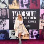 Katherine Kelly Lang Instagram – It was such a treat to go to the world premiere of Taylor Swifts documentary. It was fantastic! I was very impressed with her performance and she is so genuine and down to earth👍❤️💃🥰#erastour #taylorswift #tstheerastourfilm #thegrovela  hair by @stephpaugh styled by @jeresa_featherstone