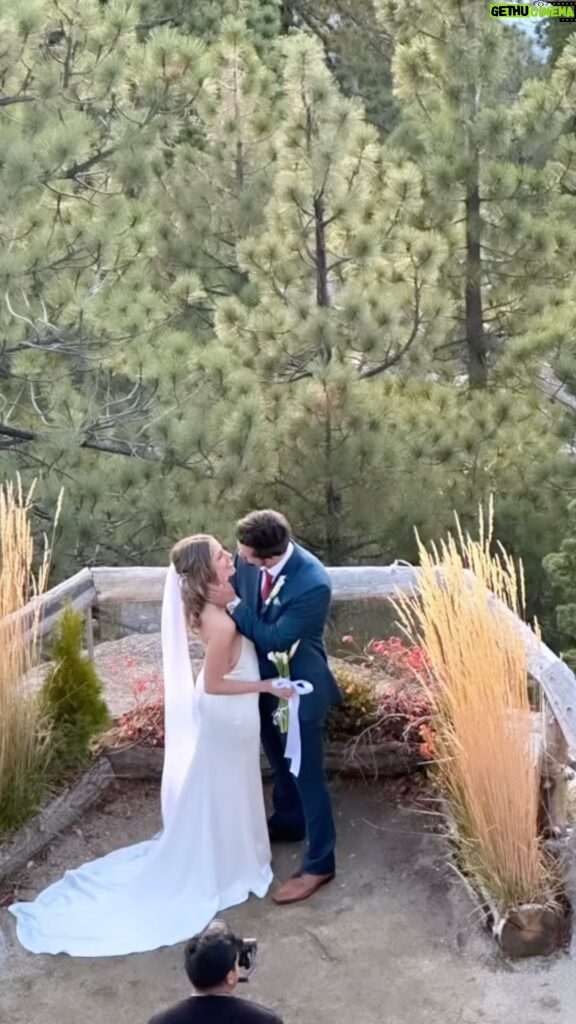 Katherine Kelly Lang Instagram - Congratulations to the newlyweds @brytneeratledge and @jmattatkinson ❤️ We were so happy to be in beautiful Lake Tahoe to be a witness to your special union. Wishing you all the best in life! You two are so amazing and such a wonderful couple! Love you lots!!