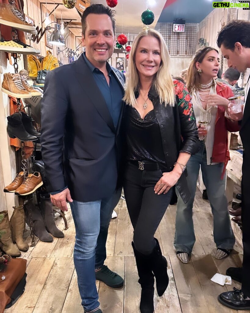 Katherine Kelly Lang Instagram - Our 4th Anniversay for our store @benheartbeverlyhills ! Thanks to all who came out to celebrate with us ! We really appreciate all your support!! It was a special evening ❤️❤️❤️ And a special thanks to my honey @dom472522 who works the store day in and day out to keep it thriving! And thanks to @briannad_1 and @rubiacruz_ who work so well with us and who have huge hearts for the store and our clients🥰 #beverlyhillsboutique #benheartbeverlyhills