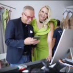 Katherine Kelly Lang Instagram – Backstage @impero_couture 👯 sneak peek of what we are shooting!  Always so wonderful working with Luigi and his team! And @ashleyaubra and I are having a blast! @aulettaluigi #italy🇮🇹 #imperocouture