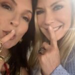 Katherine Kelly Lang Instagram - Some things you just can’t talk about :-) #secrets #outforthenight #fun #funwithfriends #women #strongwomen #nightout