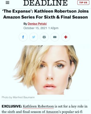 Kathleen Robertson Instagram - Excited to finally be able to share this!! @expanseonprime @amazonprimevideo @officialweschatham @misstipper @steven_strait_86 @iamkeonalexander @jasaichaseowens
