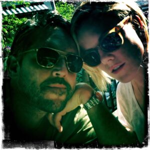 Kathleen Robertson Instagram - This is my guy. He told me when he first moved to Hollywood and was a 19 year old intern he was asked at a job interview what he wanted to be. He answered a good dad. He didn’t get the job. But he did get what he wanted. These are lucky boys to have such a fun smart cool creative loving dad. happy Father’s Day @cjcowles